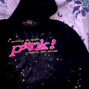 Sp5der P*NK V2 Hoodie